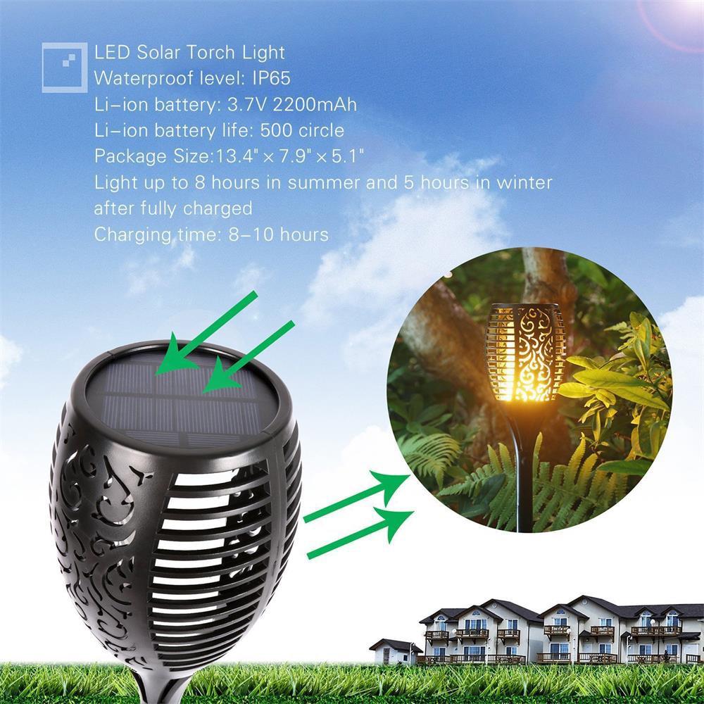Greenz™ Solar-Fackel - Perfektes Ambiente für deinen Garten