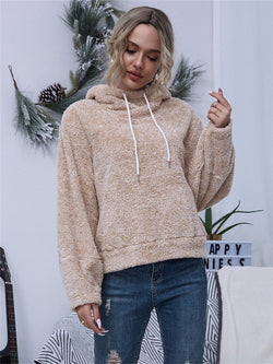 Sofia Venett Fleece - Lounge weiches kuscheliges Sweatshirt Hoodie