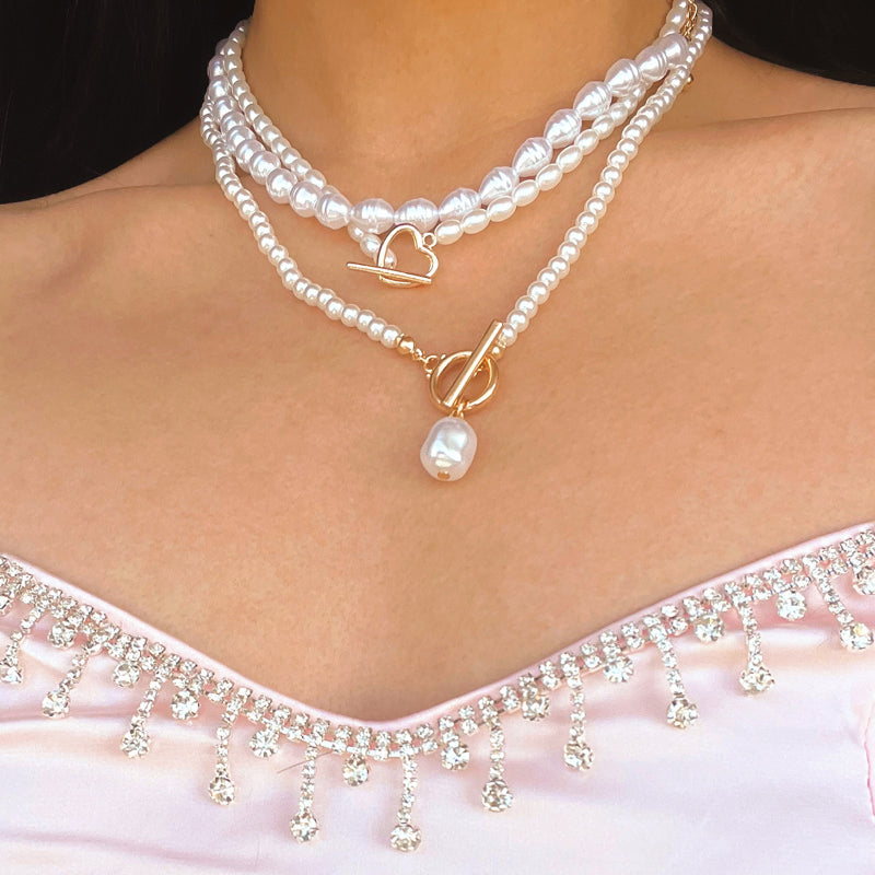 Shamui™ Mehrlagige Perlenkette | Lass die Perlen auf dir glänzen