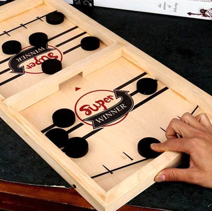 SlingDisc™ Tischhockey  - Das lustigste Familienspiel!