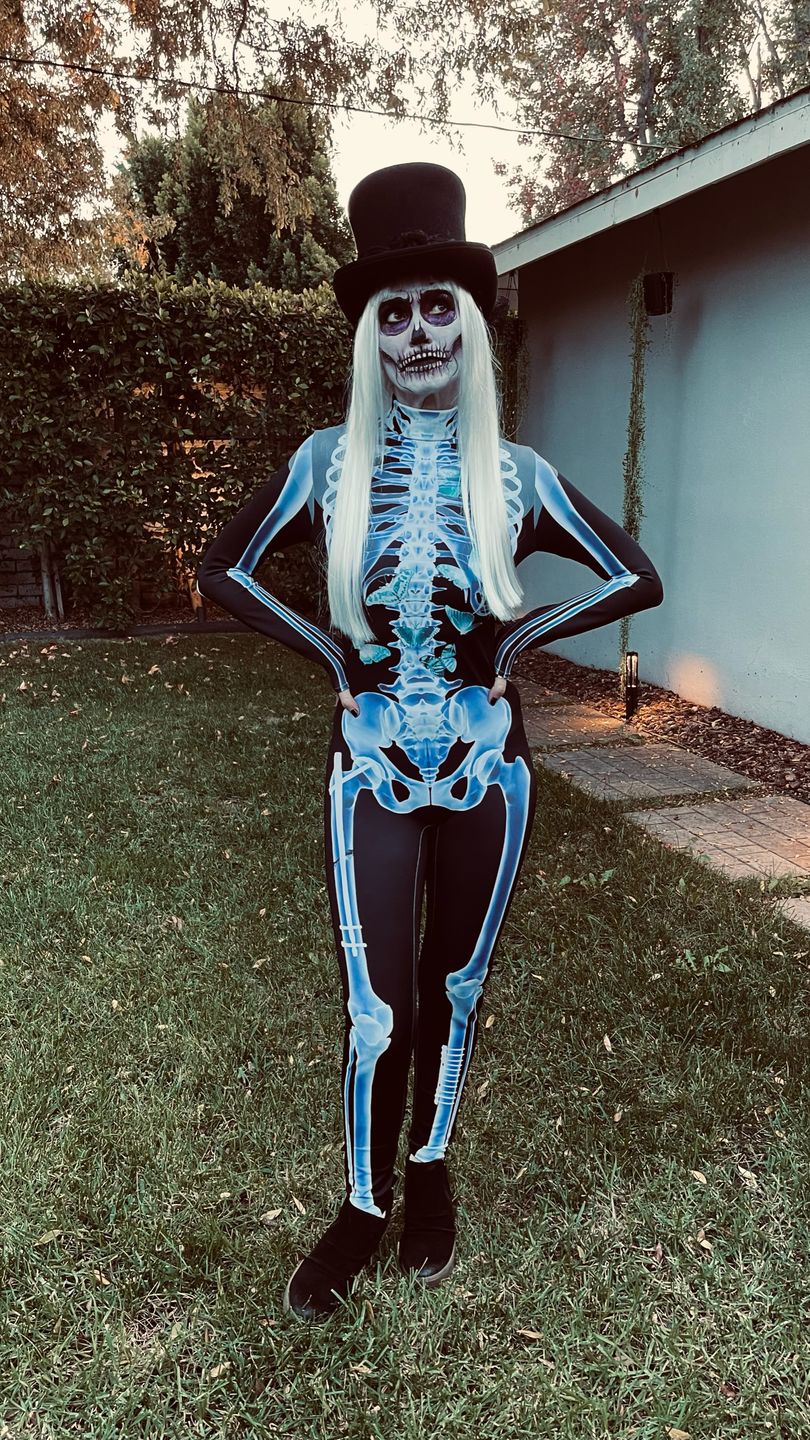 Halloween Skelett Suit | Beängstigend sexy an Halloween