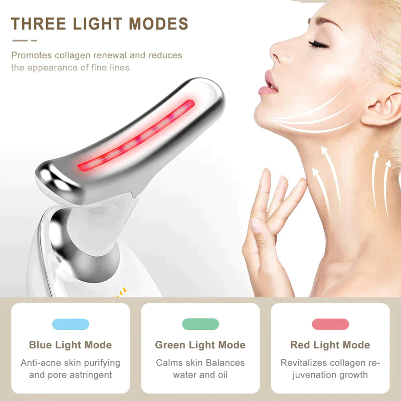 Glow Mini™ 2-IN-1 Schönheitsgerät für Hals und Gesicht