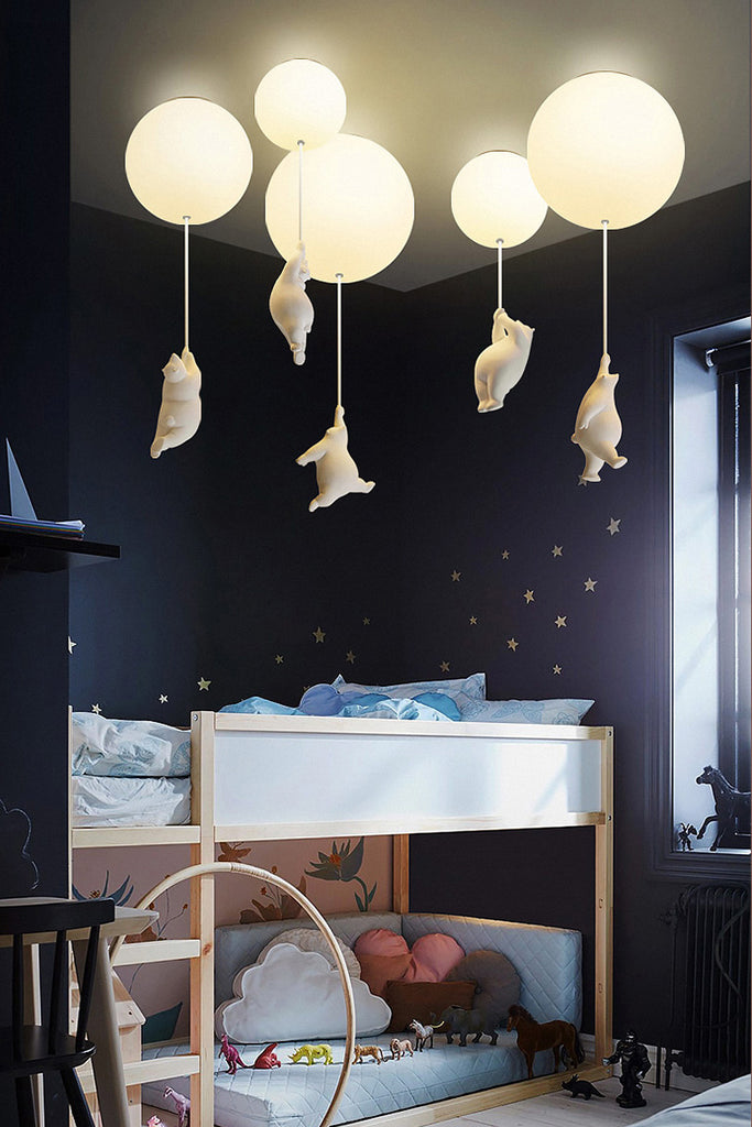 Fliegender Bär Lampe | Ein Märchen in einem Schlafzimmer